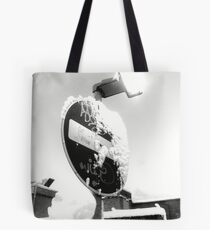 Snow Post Tote Bag
