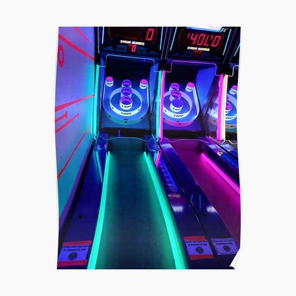 Skee Ball Posters Redbubble