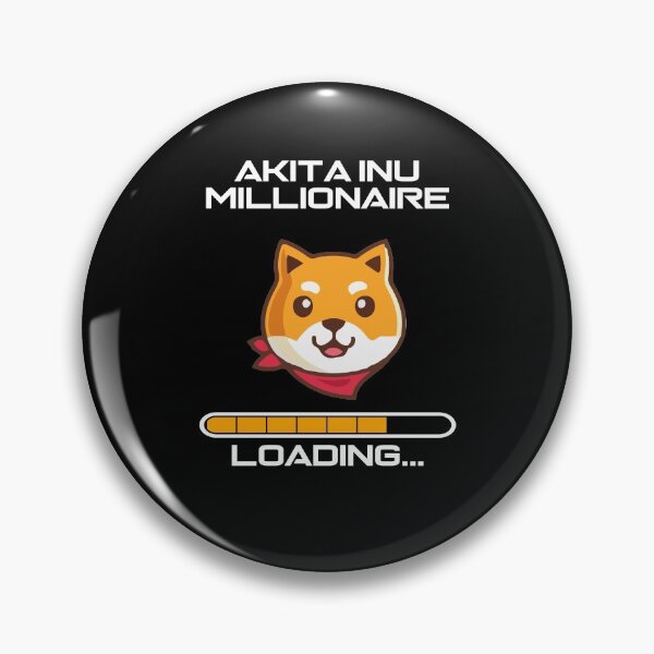 Item preview, Akita Inu Millionaire Loading - Funny 秋田犬 Hodl & designed and sold by PinkyTree.