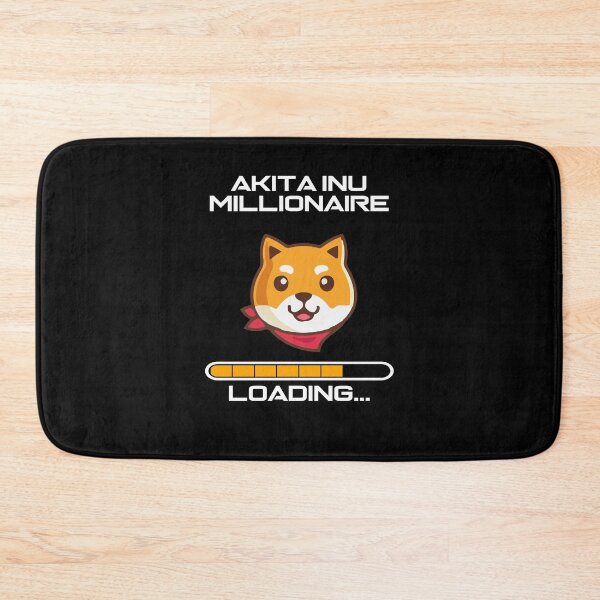 Item preview, Akita Inu Millionaire Loading - Funny 秋田犬 Hodl & designed and sold by PinkyTree.