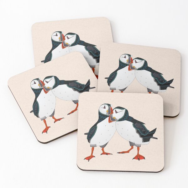 Item preview, puffin pair buff designed and sold by scrummy.