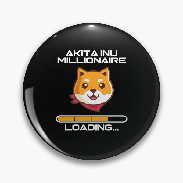 Item preview, Akita Inu Millionaire Loading - Funny 秋田犬 Hodl & designed and sold by PinkyTree.