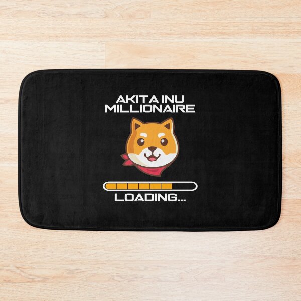 Item preview, Akita Inu Millionaire Loading - Funny 秋田犬 Hodl & designed and sold by PinkyTree.