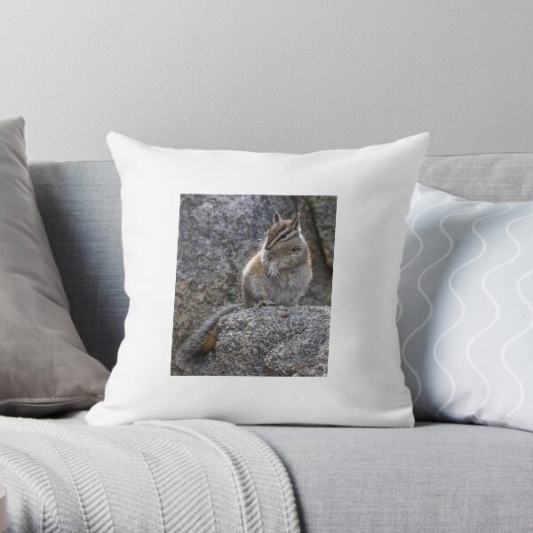Would you put a ring on this paw? Throw Pillow
