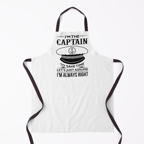 Item preview, I Am The Captain I Am Always Right Boat Nautical designed and sold by Distrill.