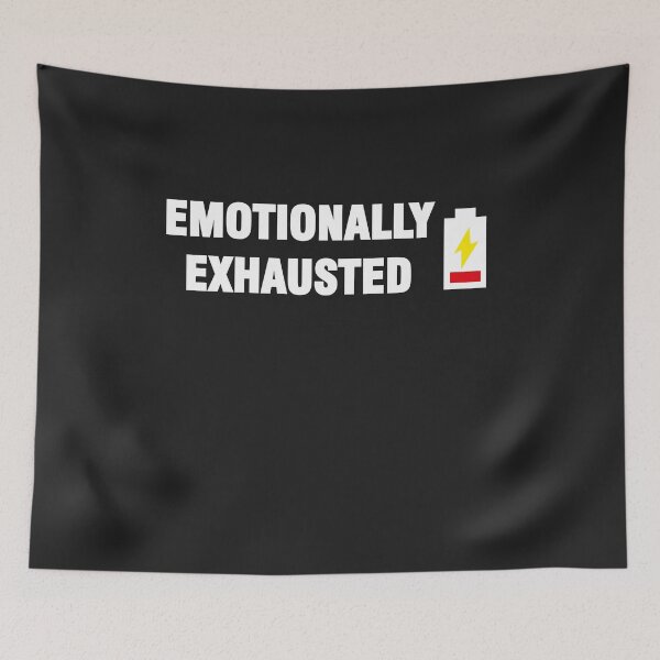 Item preview, Camiseta Heart Exhausted Battery Essential. designed and sold by hichamchim.
