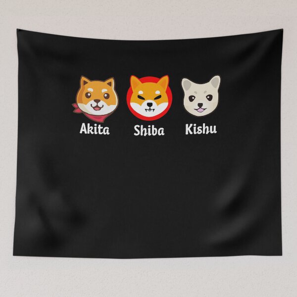 Item preview, Shiba and Akita Inu & Kishu Dog Familly Hodl designed and sold by PinkyTree.