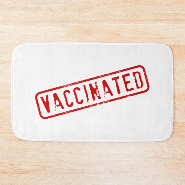 Item preview, Vaccinated Rubber Stamp designed and sold by PrairieGrouse.