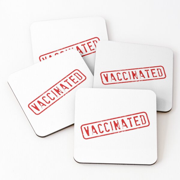 Item preview, Vaccinated Rubber Stamp designed and sold by PrairieGrouse.