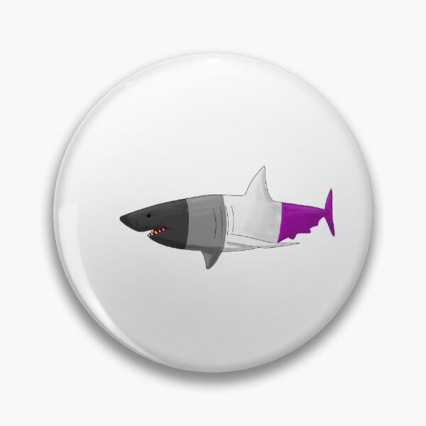 Item preview, Asexual Pride Shark designed and sold by MBach528.