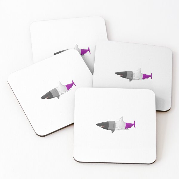 Item preview, Asexual Pride Shark designed and sold by MBach528.
