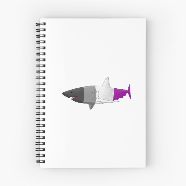 Item preview, Asexual Pride Shark designed and sold by MBach528.