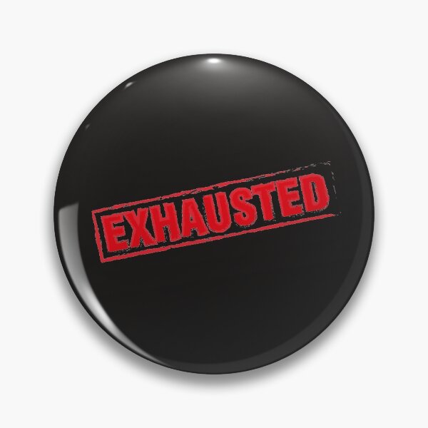 Item preview, Emotionally Exhausted Essential Sticker designed and sold by hichamchim.