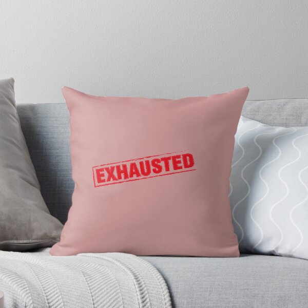 Item preview, Emotionally Exhausted Essential Sticker designed and sold by hichamchim.