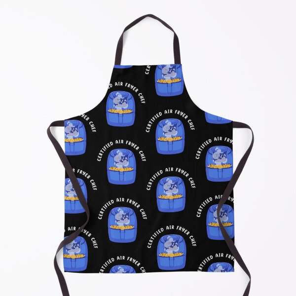 Item preview, Cooking Foodie Certified Air Fryer Chef print designed and sold by jakehughes2015.