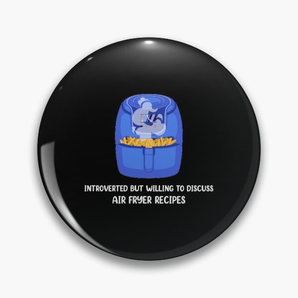 Item preview, Introverted Foodie Home Cook Air Fryer product designed and sold by jakehughes2015.