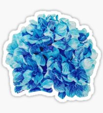 Hortensie Sticker