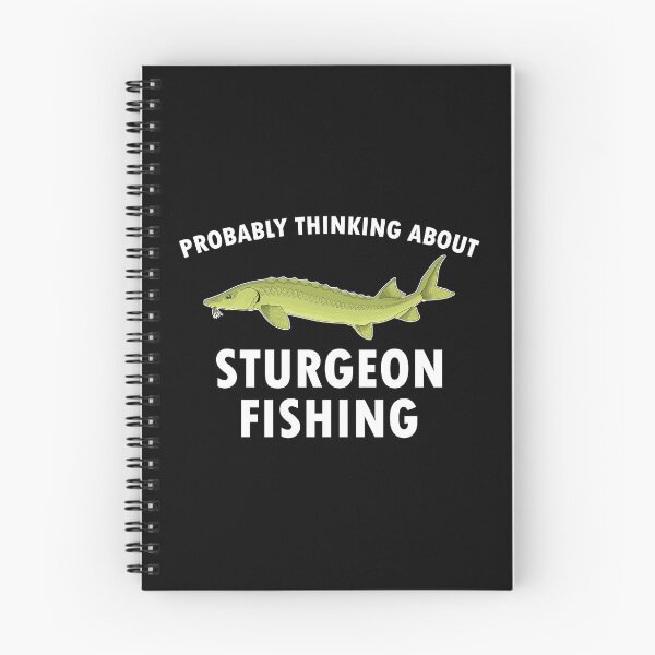 Item preview, Funny Fisherman Thinking About Sturgeon Fishing product designed and sold by jakehughes2015.