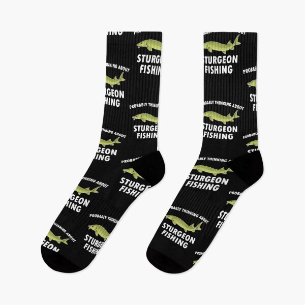 Item preview, Funny Fisherman Thinking About Sturgeon Fishing product designed and sold by jakehughes2015.