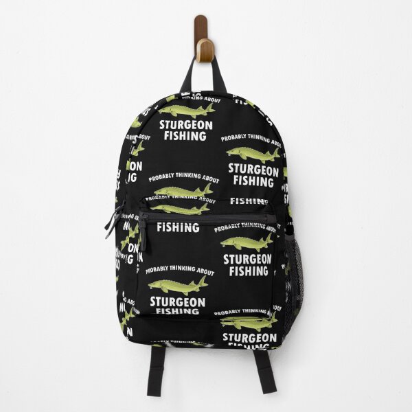 Item preview, Funny Fisherman Thinking About Sturgeon Fishing product designed and sold by jakehughes2015.