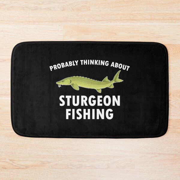 Item preview, Funny Fisherman Thinking About Sturgeon Fishing product designed and sold by jakehughes2015.