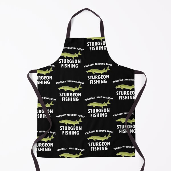 Item preview, Funny Fisherman Thinking About Sturgeon Fishing product designed and sold by jakehughes2015.