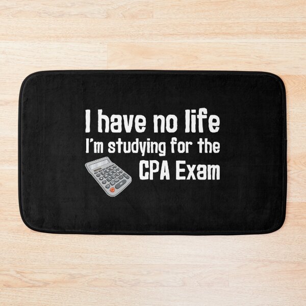Item preview, No Life Accounting Graduation Joke CPA Exam Prep graphic designed and sold by jakehughes2015.
