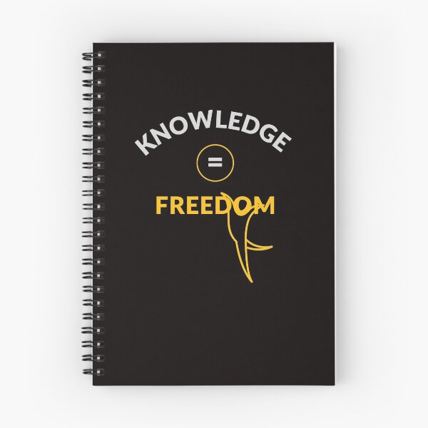 Item preview, Knowledge is Freedom designed and sold by Emma's New York Magic.