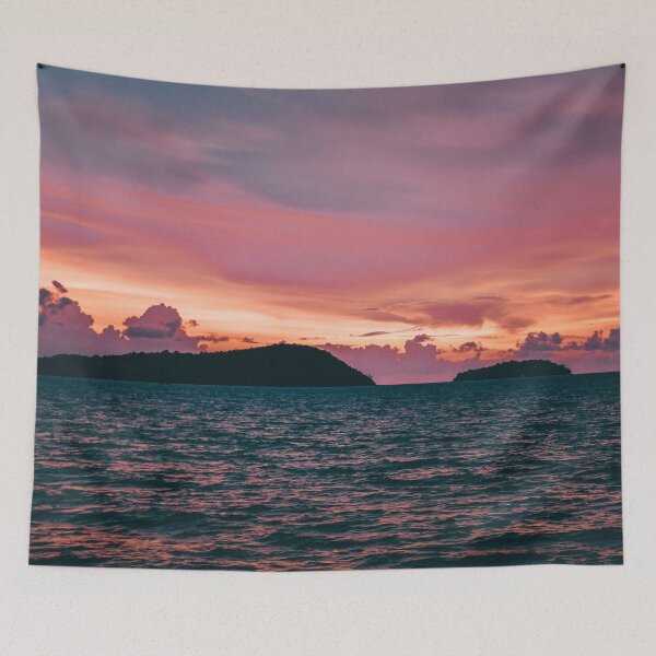 Item preview, Calm Ocean Sunset designed and sold by Turkdesigner.