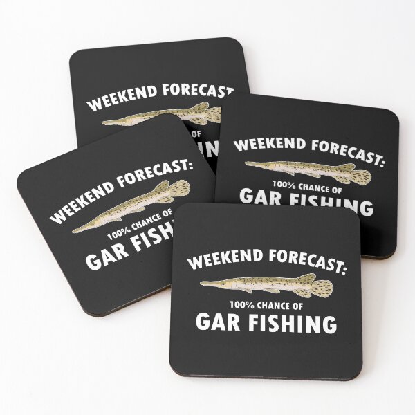 Item preview, Funny Weekend Forecast Alligator Gar Fishing graphic designed and sold by jakehughes2015.