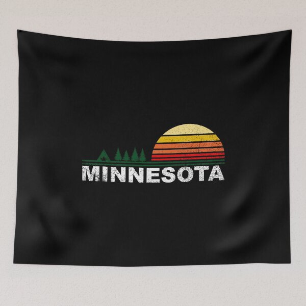 Item preview, Minnesota Outdoors Retro designed and sold by MinnesotApparel.