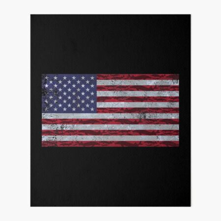 Proud American US Flag Sturgeon Fishing graphic Art Board Print for Sale  by jakehughes2015