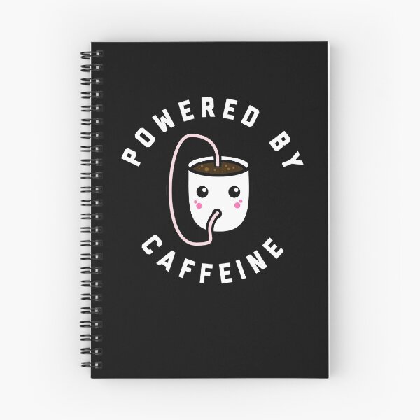 Item preview, Powered by Caffeine Kawaii cup designed and sold by Rustic Valley Studio.