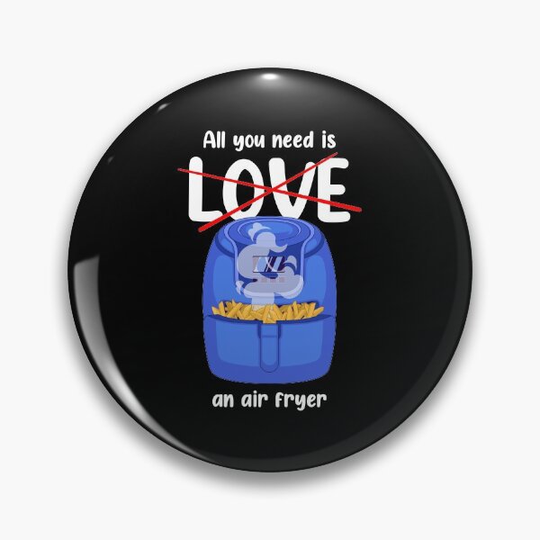 Item preview, Love Frying Cooking Foodie Air Fryer graphic designed and sold by jakehughes2015.