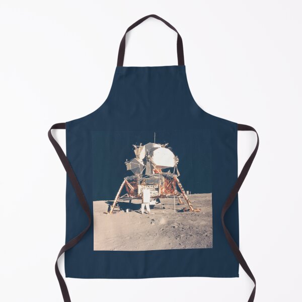 Item preview, Buzz Aldrin with Apollo 11 Lunar Module on the Moon in 1969 designed and sold by MagicStrawberry.