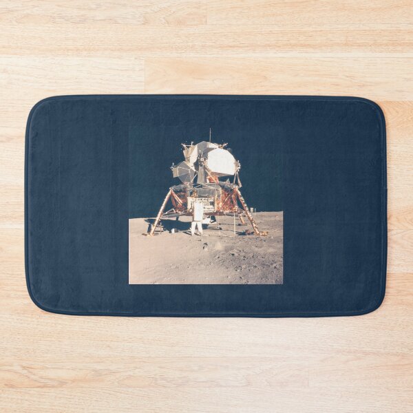 Item preview, Buzz Aldrin with Apollo 11 Lunar Module on the Moon in 1969 designed and sold by MagicStrawberry.