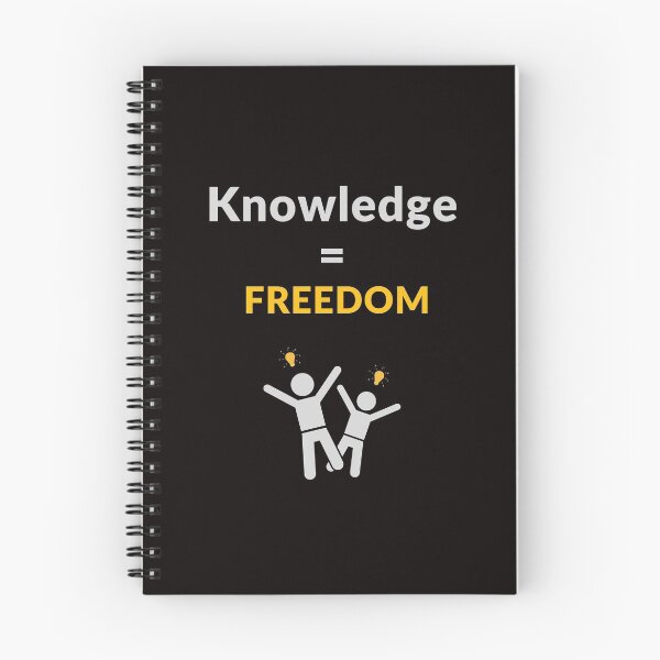 Item preview, Knowledge is Freedom (C) designed and sold by Emma's New York Magic.