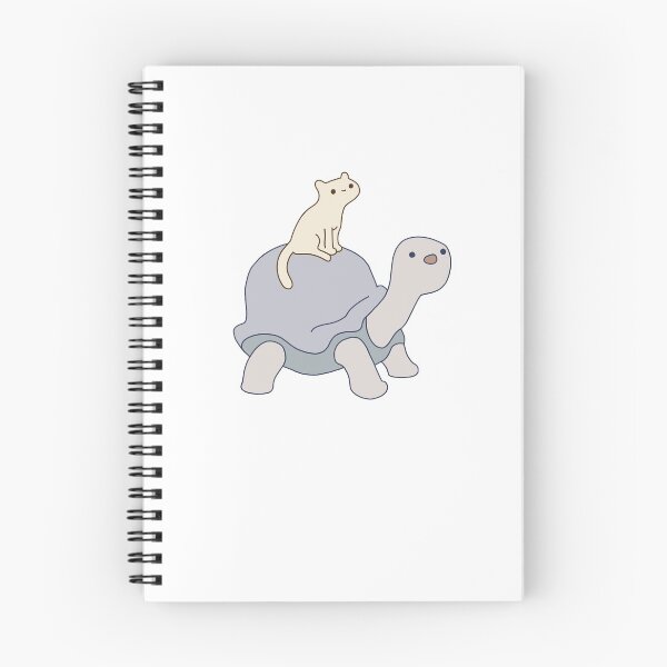 Item preview, Cat on Tortoise designed and sold by line-on-line.