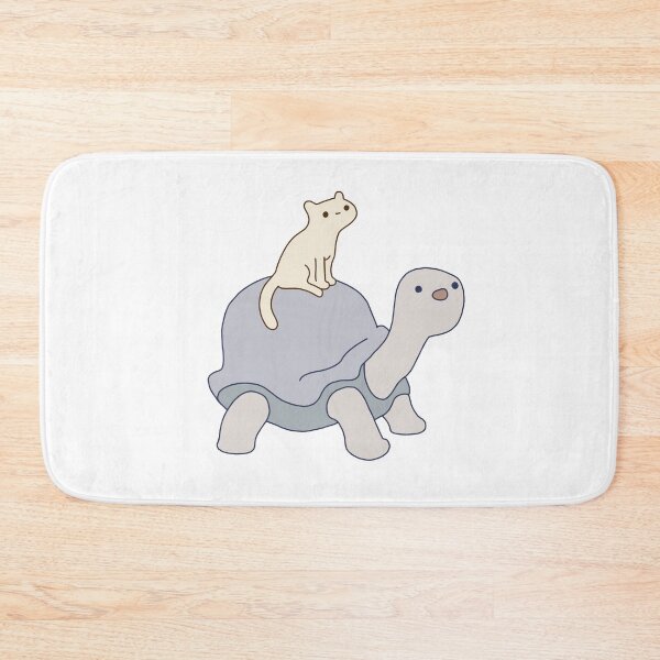 Item preview, Cat on Tortoise designed and sold by line-on-line.