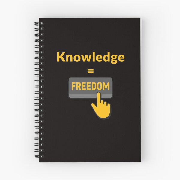 Item preview, Knowledge is Freedom (R) designed and sold by Emma's New York Magic.