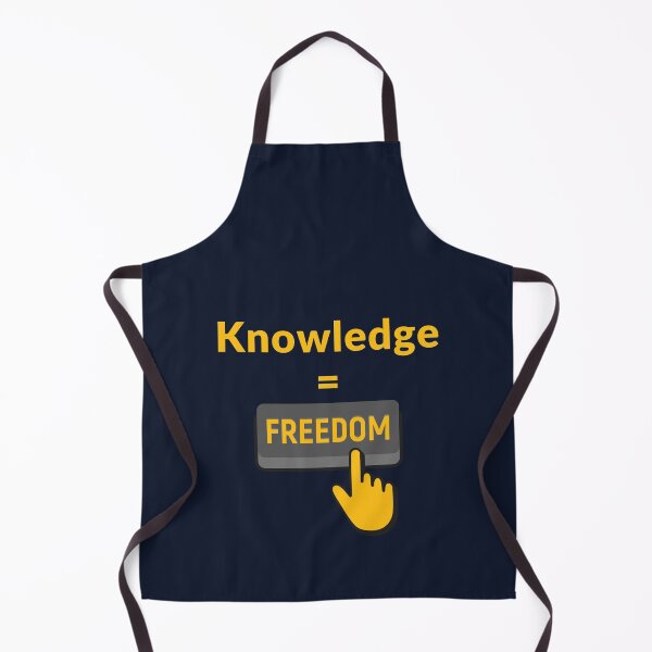 Item preview, Knowledge is Freedom (R) designed and sold by Emma's New York Magic.