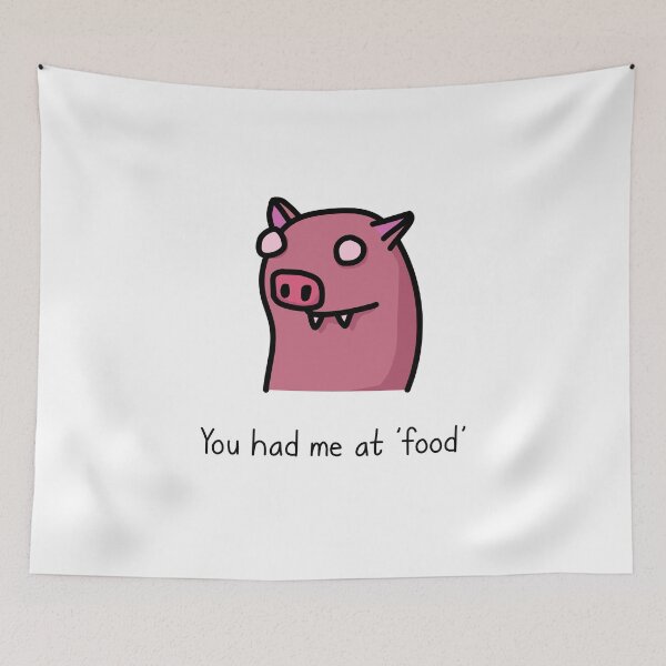 Item preview, Chillin Pig - You Had Me At Food designed and sold by SeanDontGetFish.
