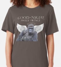 Good-Night, Sweet Harambe Slim Fit T-Shirt