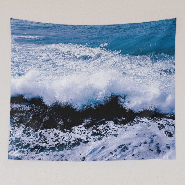 Item preview, Blue Ocean Waves designed and sold by Turkdesigner.