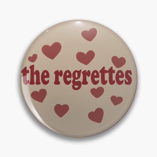 Item preview, the regrettes logo with hearts designed and sold by anikasart.