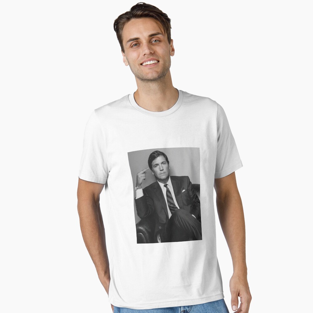 Tucker Carlson Middle Finger Greeting Card