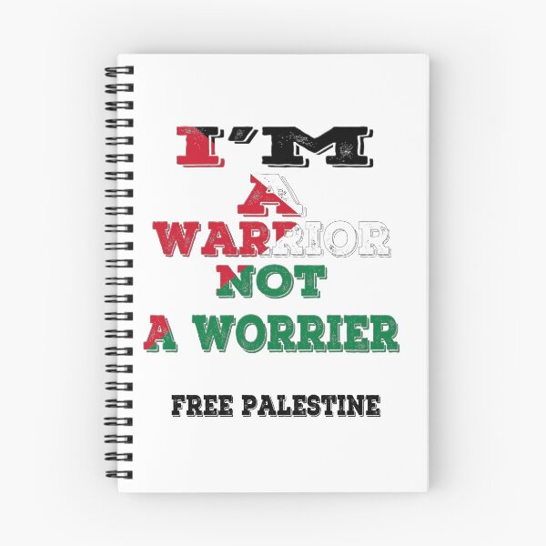 Item preview, warrior not worrier palestinian version  designed and sold by DZRE.