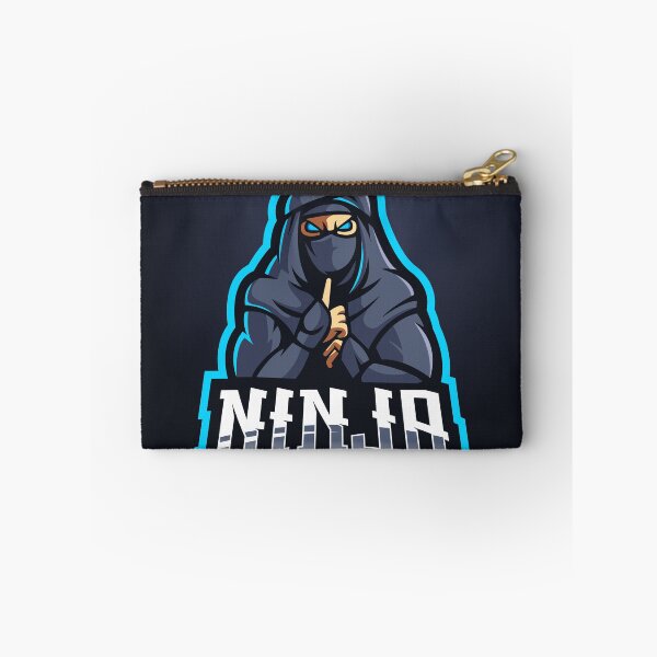 Item preview, Circular Gradient Blue Ninja Logo designed and sold by Peekonet.
