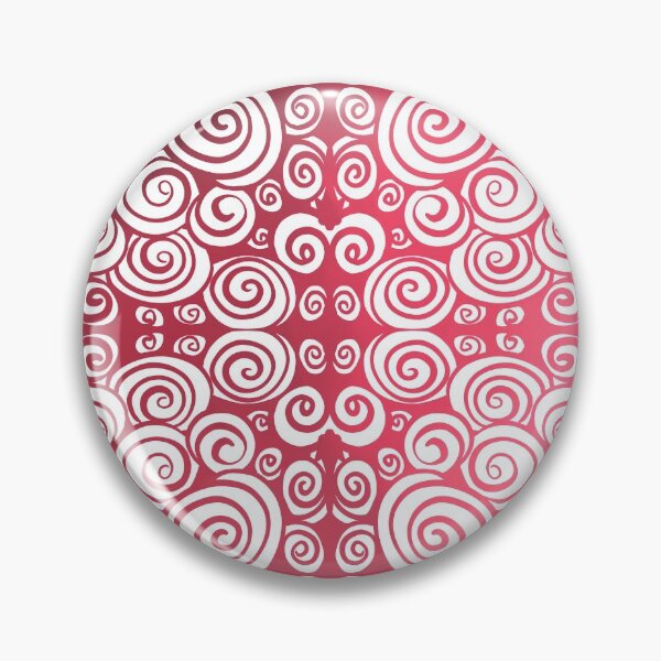 Item preview, Salmon Ombré Doodle Spirals designed and sold by ArtishbyLisa.