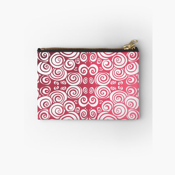 Item preview, Salmon Ombré Doodle Spirals designed and sold by ArtishbyLisa.